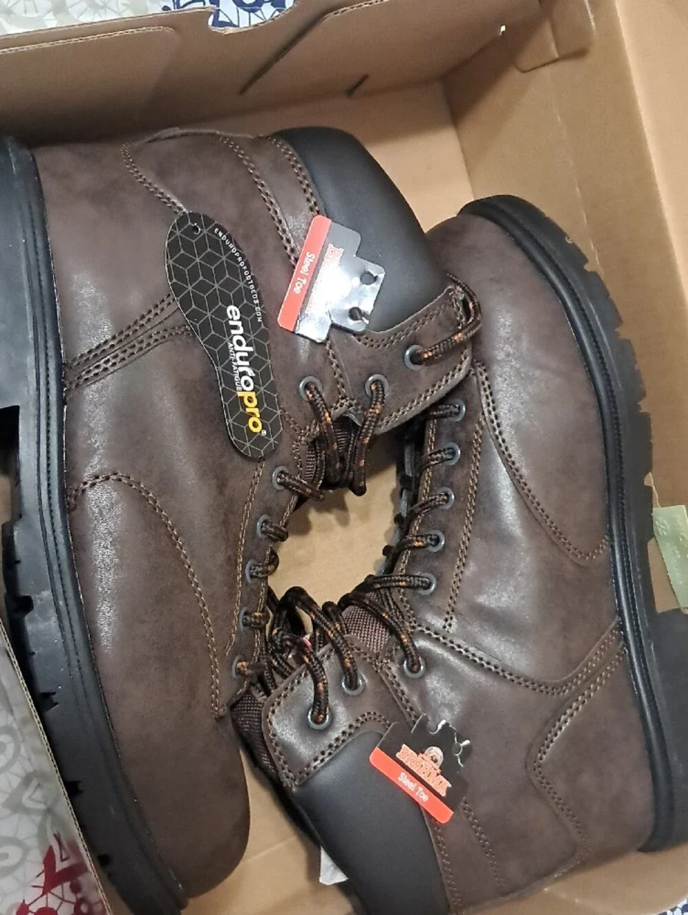 Brahma Black Box with Red Logo and Brown Boot Image